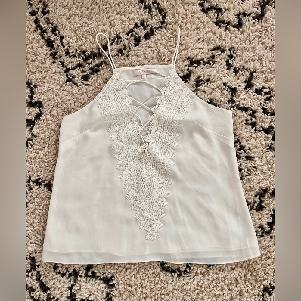 Wayf Tank Top - S - Like New - White